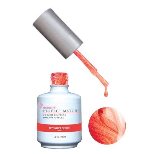 LeChat Perfect Match Gel + Matching Polish 0.5oz - Choose your colors -PMS 61-90