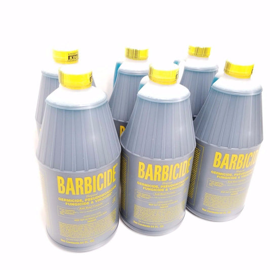 Pack of 6 - Barbicide Hospital Germicide Anti-Rust Formula - 64oz (Half Gallon)