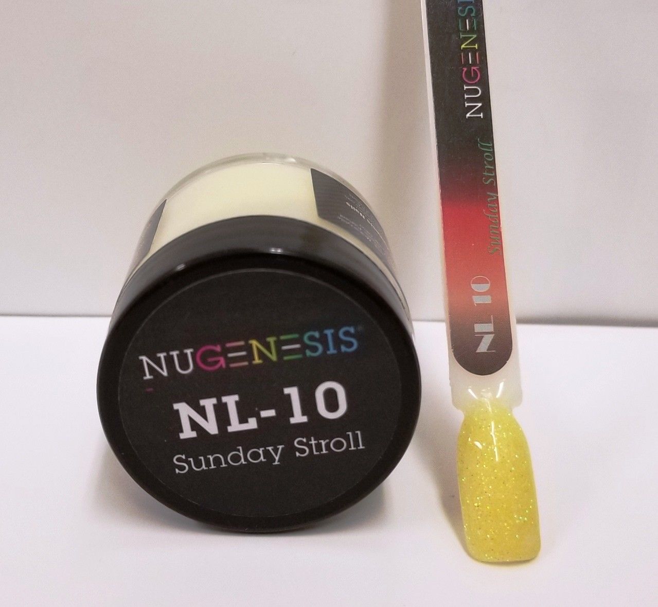 NuGenesis Nails Dipping Powder Glitters 2oz/43gr jar