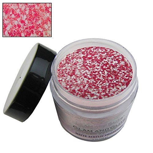 Glam and Glits - MATTE Acrylic Color Powder For Manicure & Pedicure 1oz/Jar