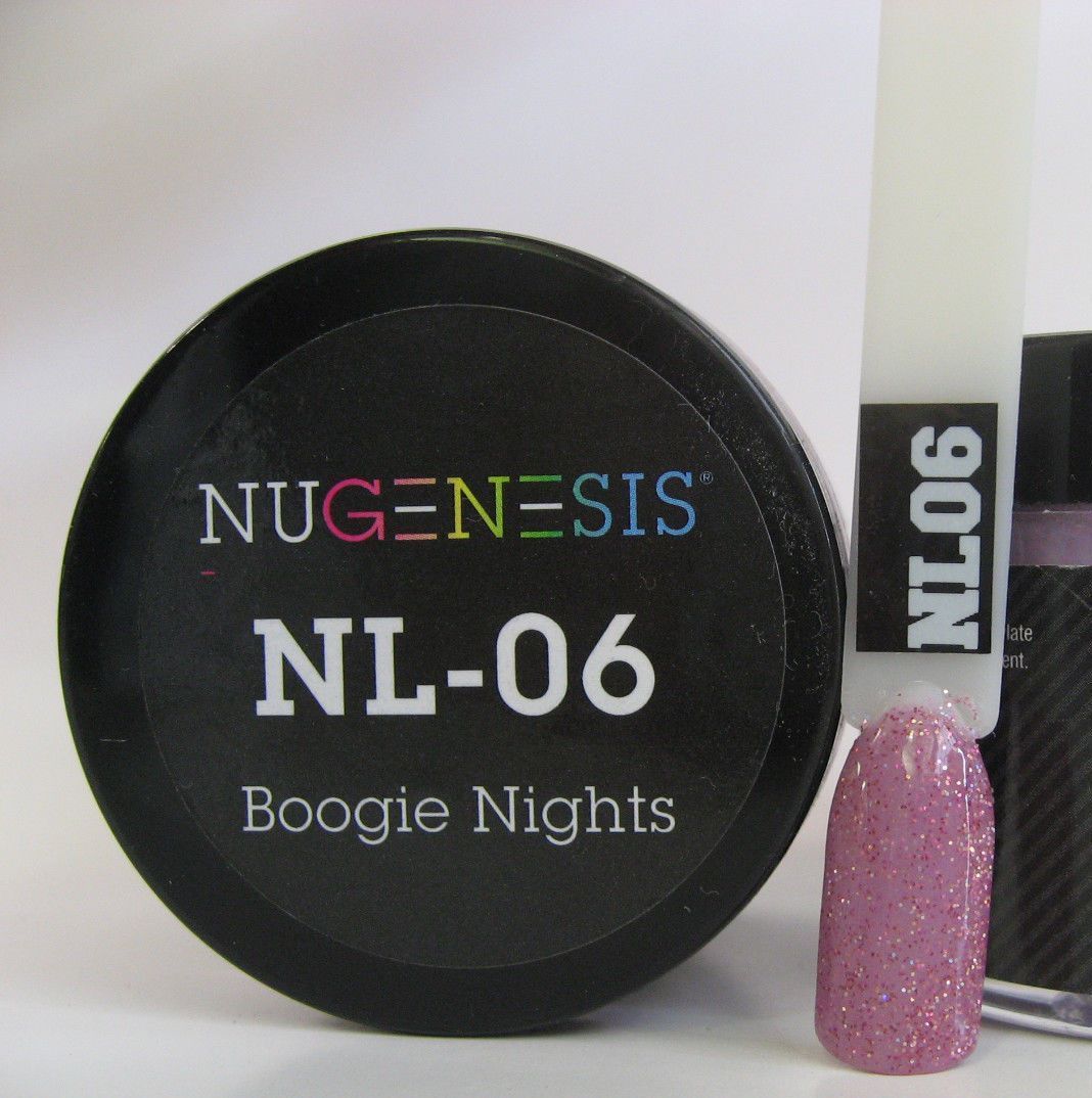 NuGenesis Nails Dipping Powder Glitters 2oz/43gr jar