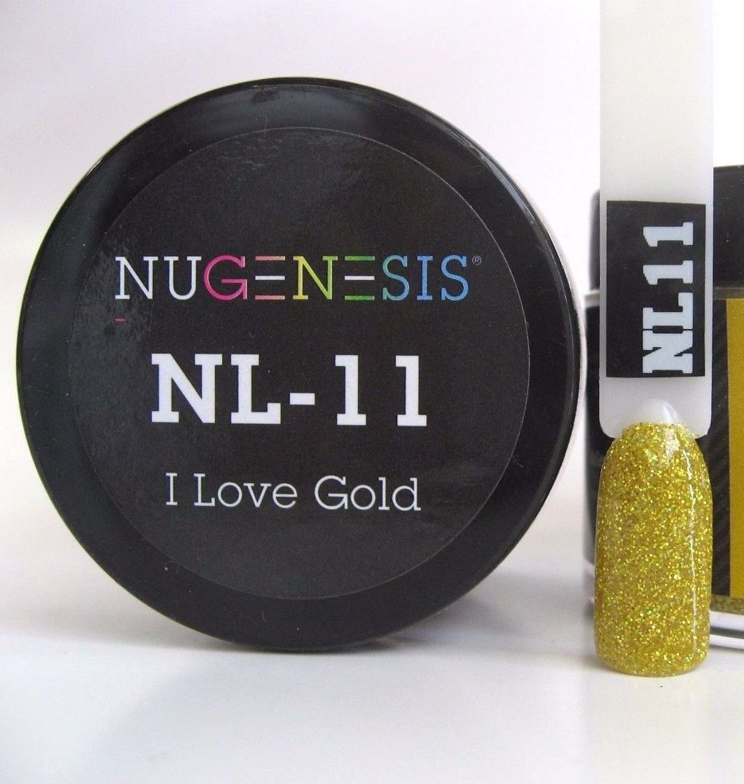 NuGenesis Nails Dipping Powder Glitters 2oz/43gr jar