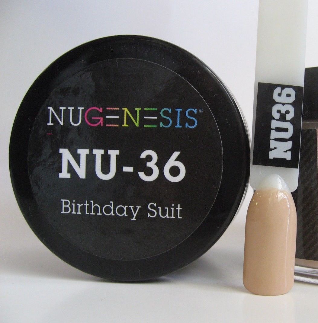 NuGenesis  Nail Dipping Powder Color 2oz - (NU01 - 60) - Choose Your Color