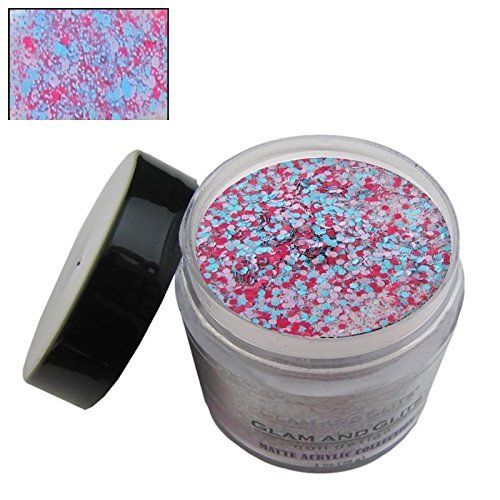 Glam and Glits - MATTE Acrylic Color Powder For Manicure & Pedicure 1oz/Jar