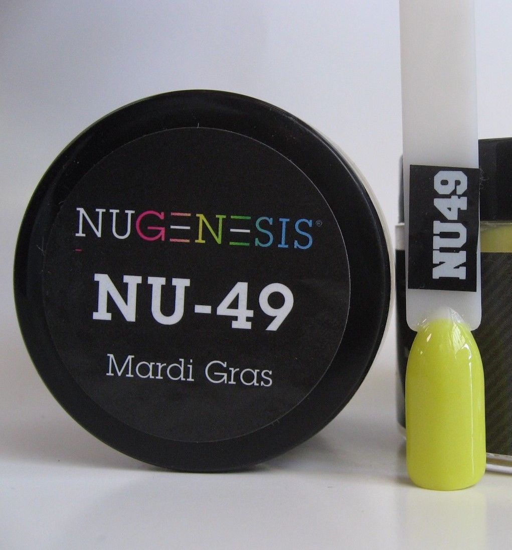NuGenesis  Nail Dipping Powder Color 2oz - (NU01 - 60) - Choose Your Color