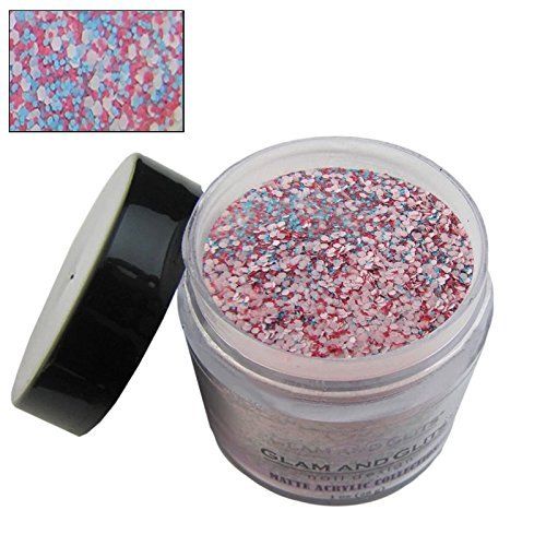 Glam and Glits - MATTE Acrylic Color Powder For Manicure & Pedicure 1oz/Jar