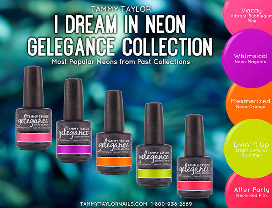 Professional Soak off gel nail colors