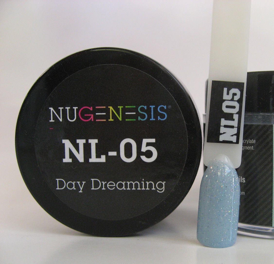 NuGenesis Nails Dipping Powder Glitters 2oz/43gr jar