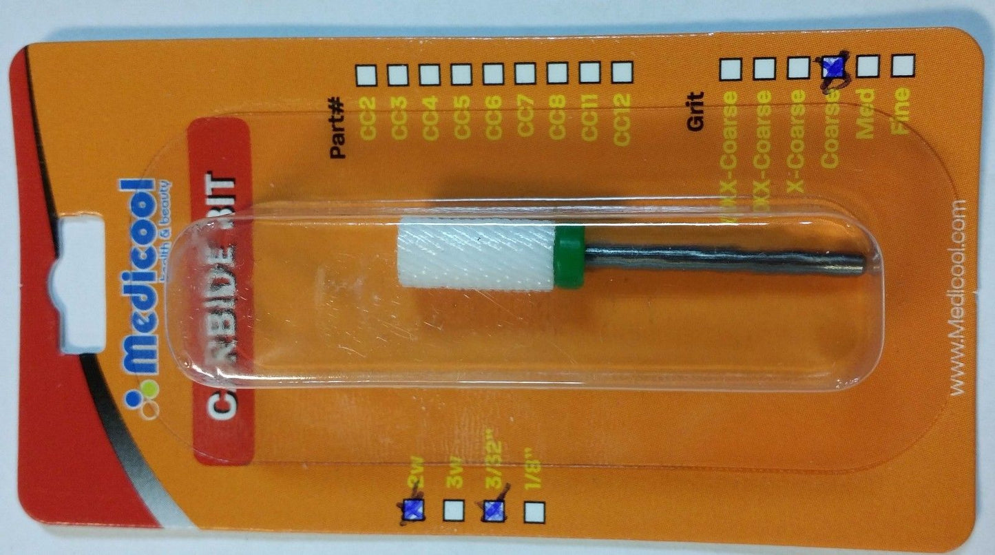 Medicool - CERAMIC CARBIDE BIT Large Barrel (CC14) - Choose your Favorite