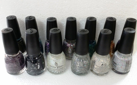 China Glaze glitter Full size 0.5oz/15ml