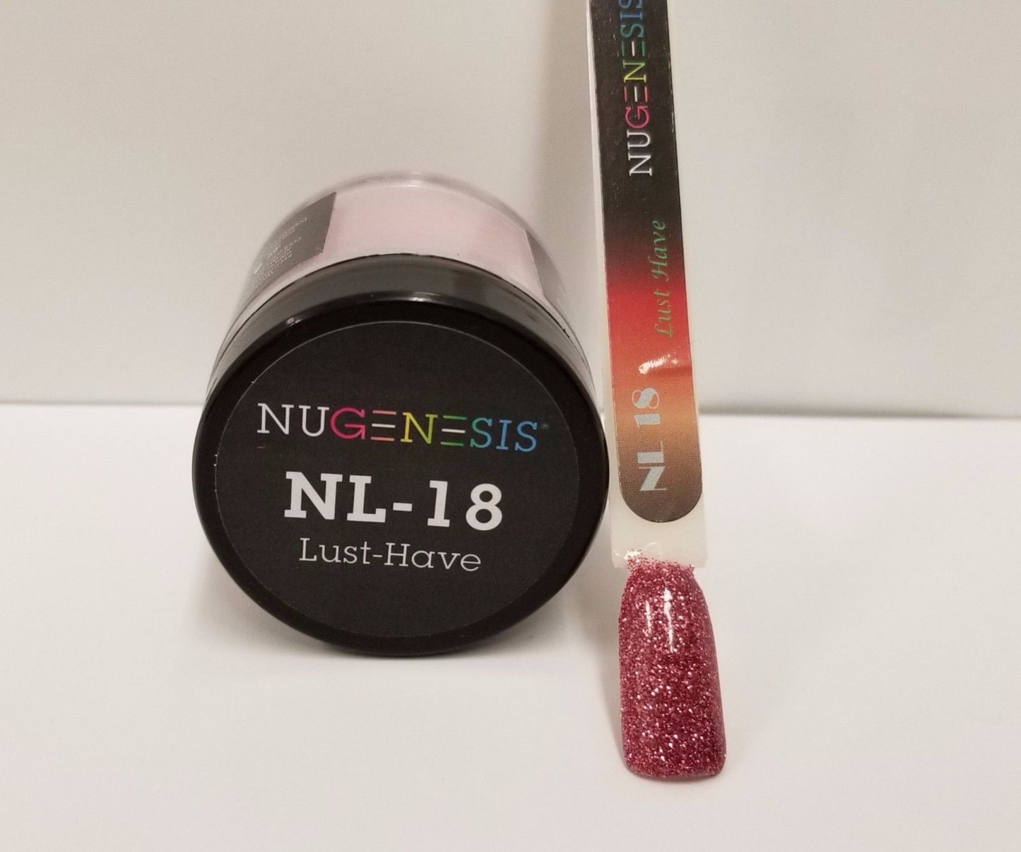 NuGenesis Nails Dipping Powder Glitters 2oz/43gr jar