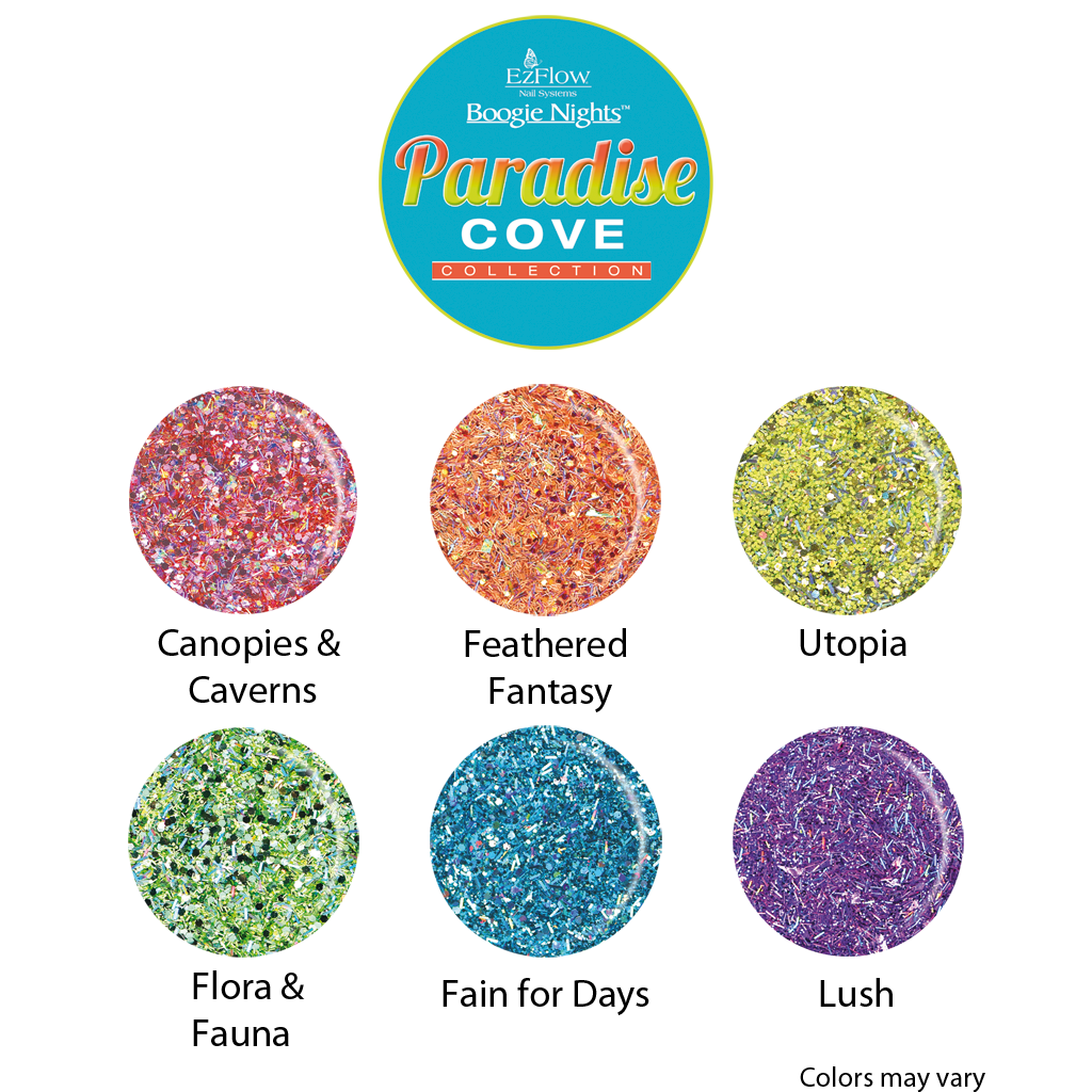 EzFlow Boogie Night - PARADISE COVE Collection 0.75oz/21g - Choose Your Colors