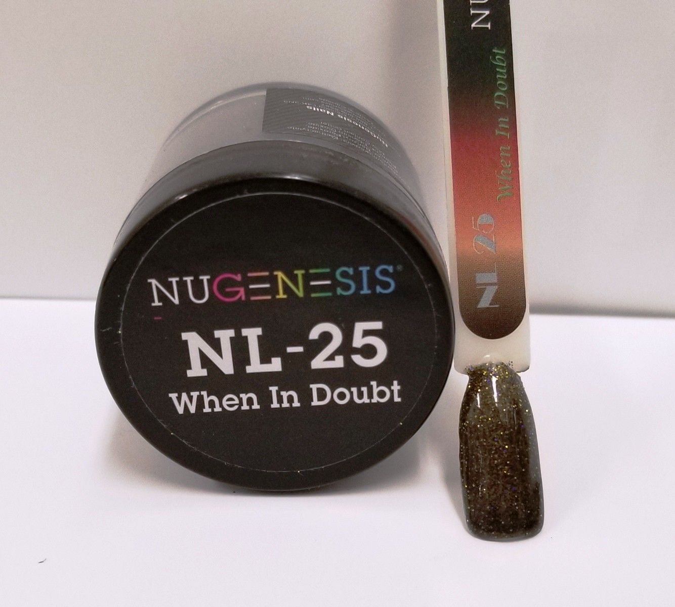 NuGenesis Nails Dipping Powder Glitters 2oz/43gr jar