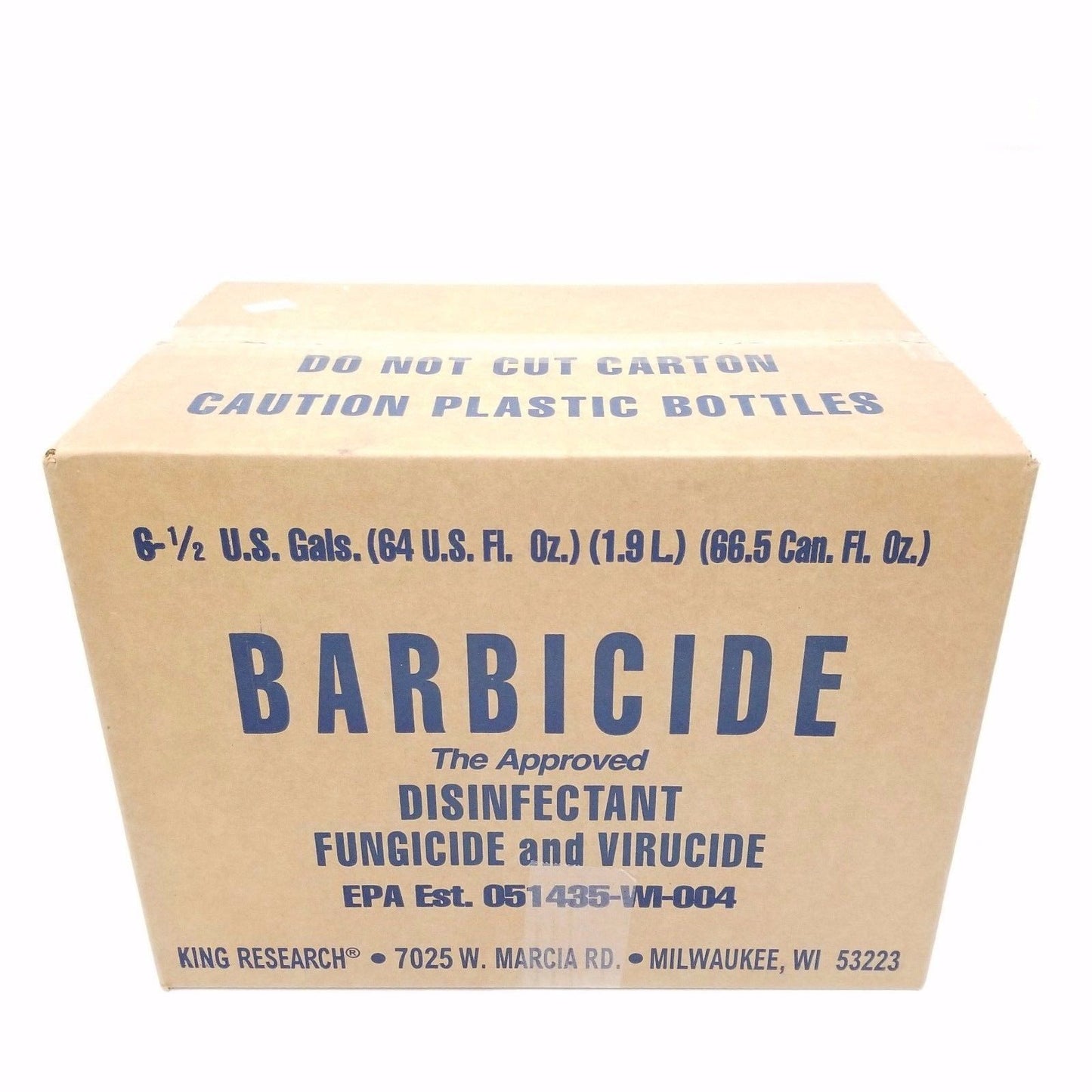 Pack of 6 - Barbicide Hospital Germicide Anti-Rust Formula - 64oz (Half Gallon)