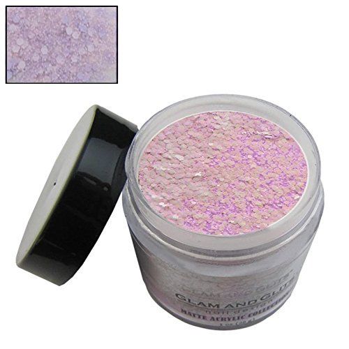 Glam and Glits - MATTE Acrylic Color Powder For Manicure & Pedicure 1oz/Jar