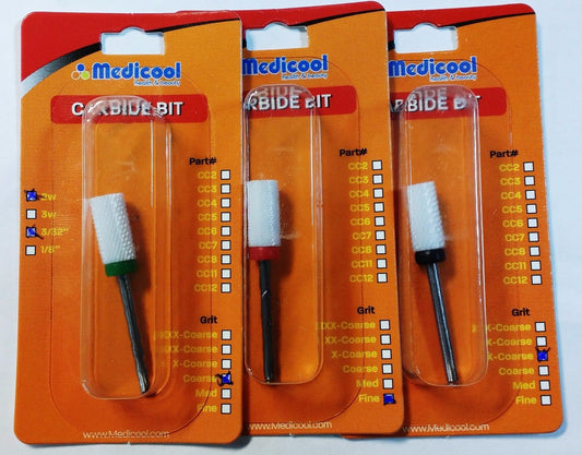 Medicool - CERAMIC CARBIDE BIT Large Barrel (CC14) - Choose your Favorite