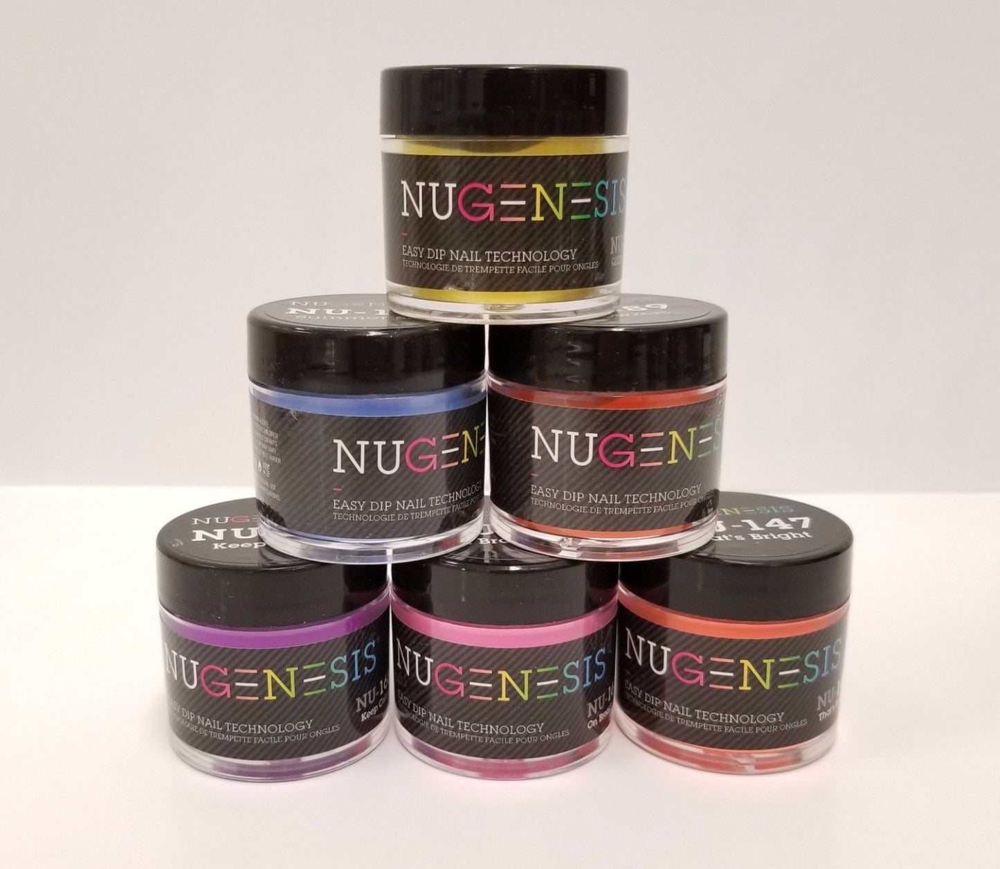 NuGenesis  Nail Dipping Powder Color 2oz - (NU01 - 60) - Choose Your Color