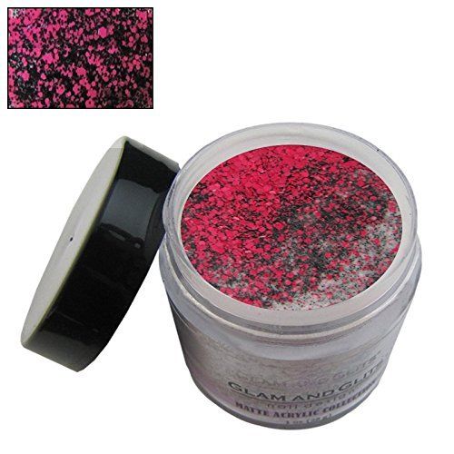 Glam and Glits - MATTE Acrylic Color Powder For Manicure & Pedicure 1oz/Jar