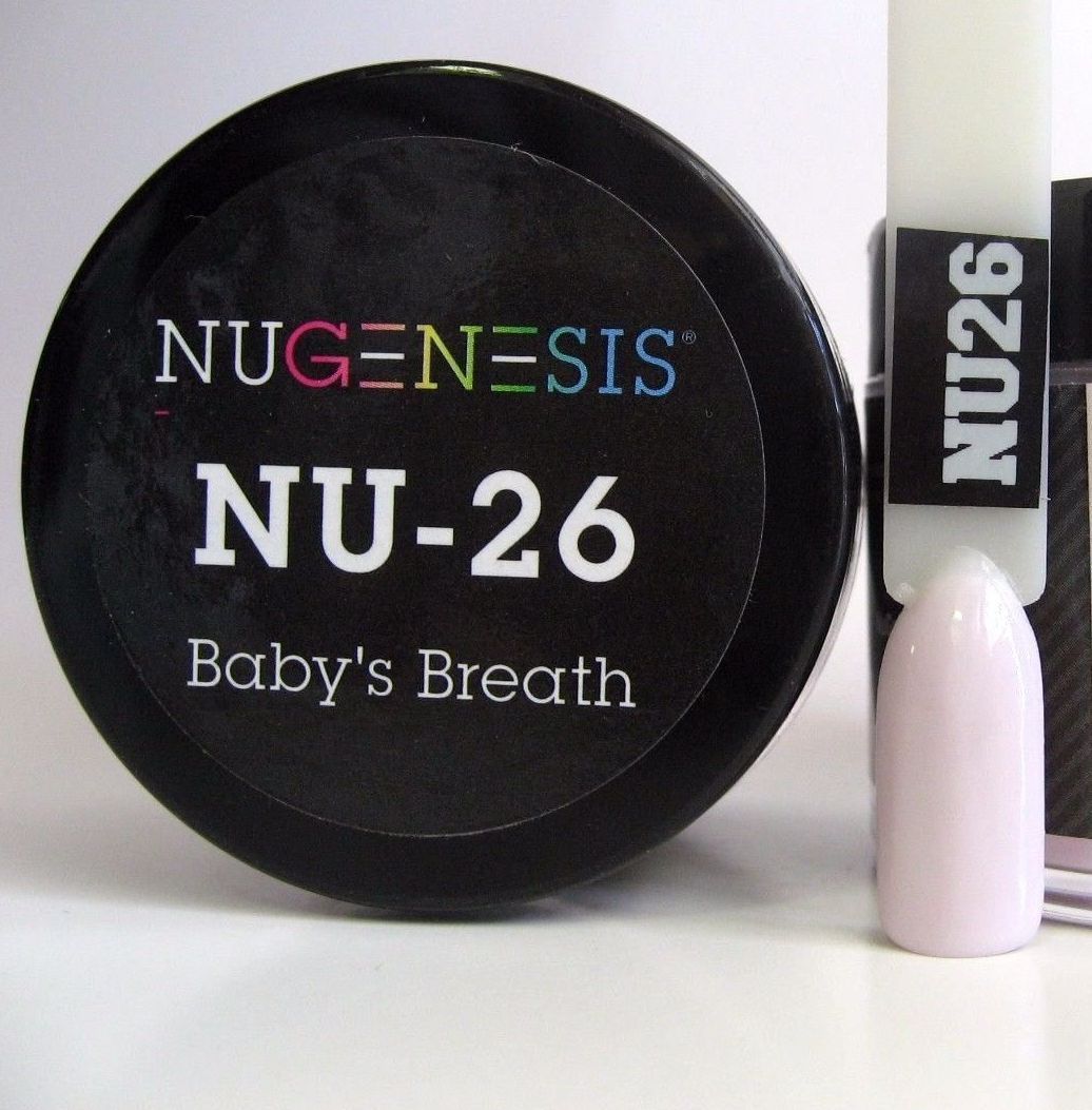 NuGenesis  Nail Dipping Powder Color 2oz - (NU01 - 60) - Choose Your Color