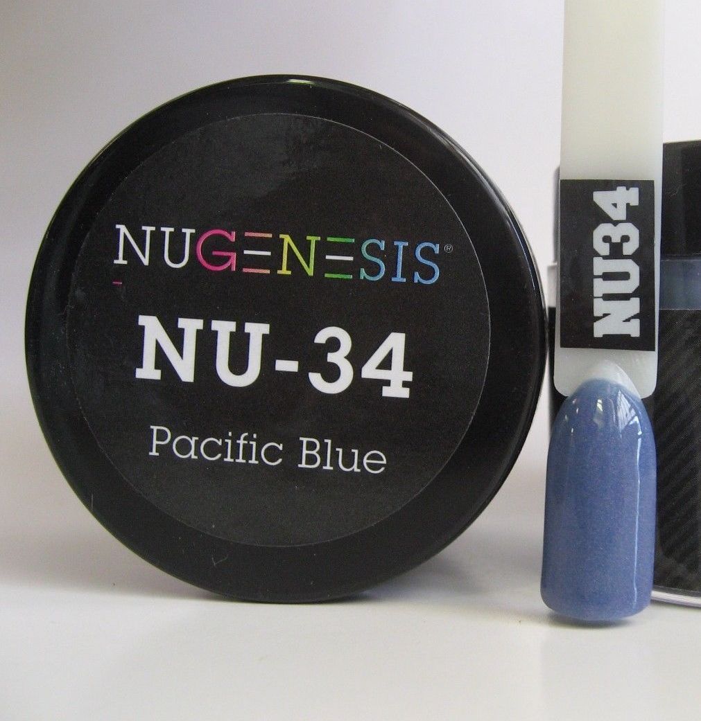 NuGenesis  Nail Dipping Powder Color 2oz - (NU01 - 60) - Choose Your Color