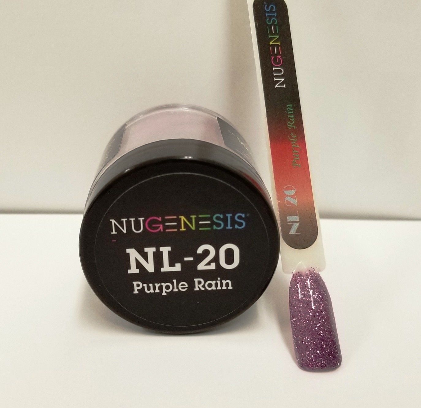 NuGenesis Nails Dipping Powder Glitters 2oz/43gr jar