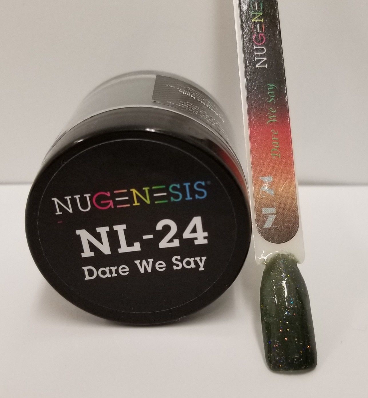 NuGenesis Nails Dipping Powder Glitters 2oz/43gr jar
