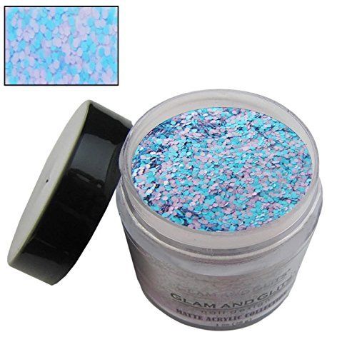 Glam and Glits - MATTE Acrylic Color Powder For Manicure & Pedicure 1oz/Jar