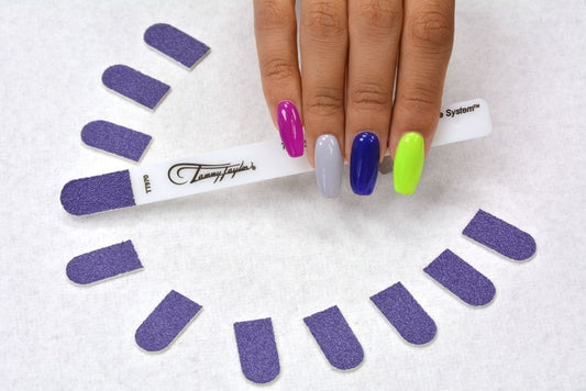 Tammy Taylor Nail File - Purple Terminator "Etcher"- Grit 100 - Pack of 50