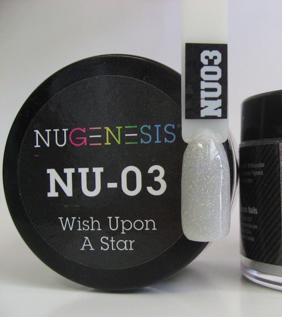 NuGenesis  Nail Dipping Powder Color 2oz - (NU01 - 60) - Choose Your Color