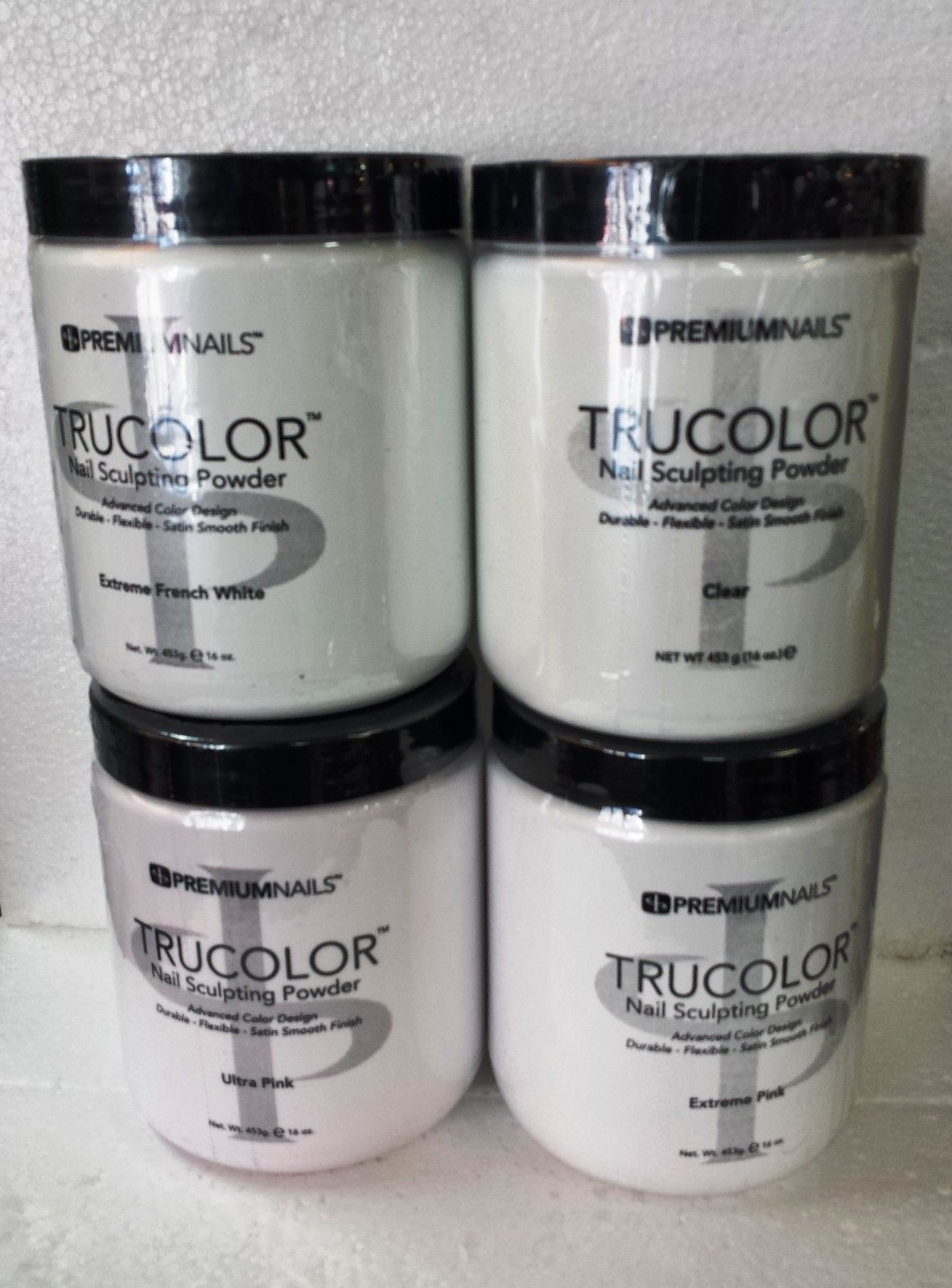 PREMIUMNAIL - Manicure Acrylic Nails Color Powder - 16oz - Pick your Favorite Colors
