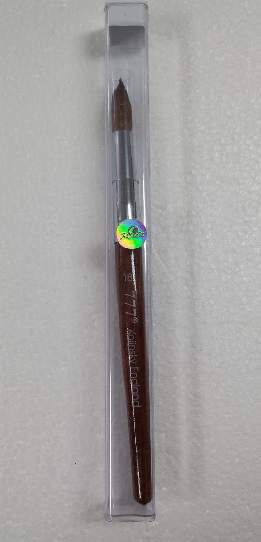 Kolinsky 777 Acrylic Nail Brush size # 18 (ROUND)