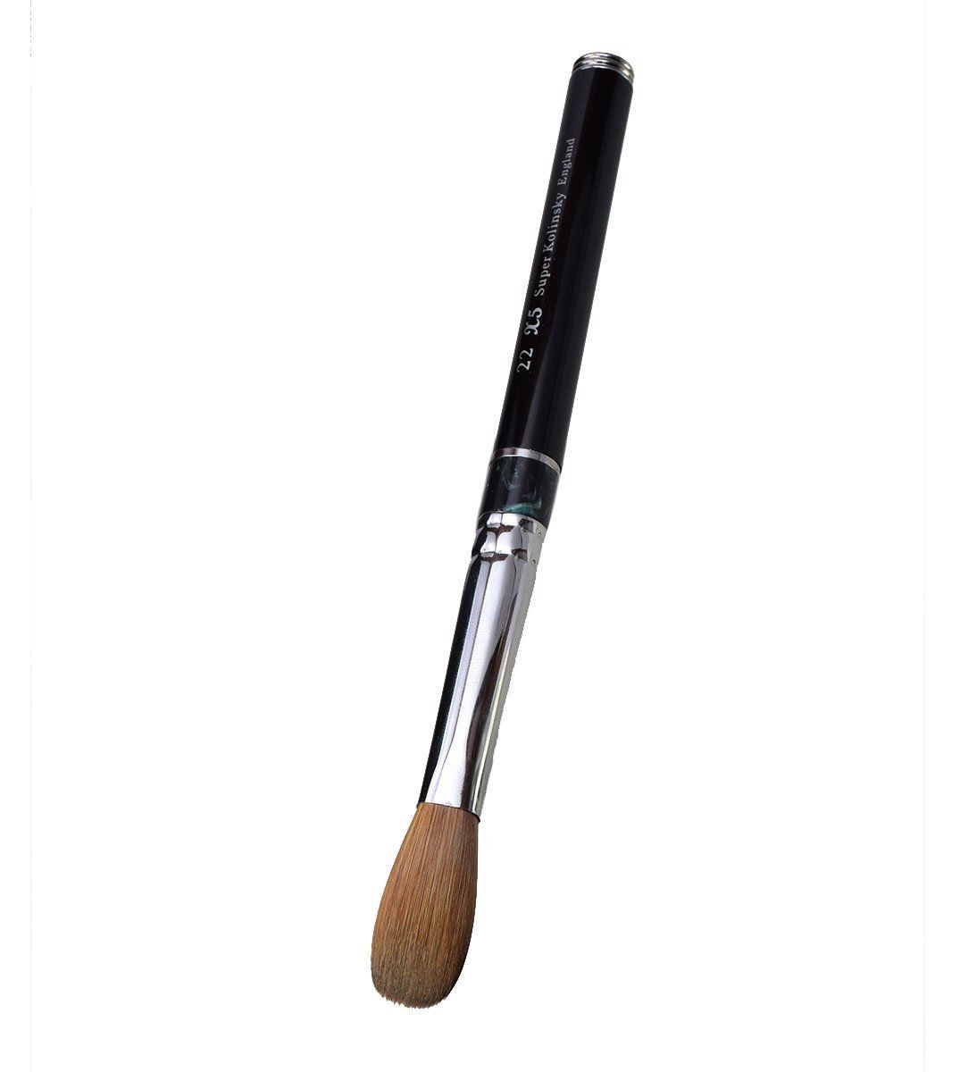 X5 SUPER Kolinsky Acrylic Nail Brush for Powder Manicure (CRIMPED) - Choose Size