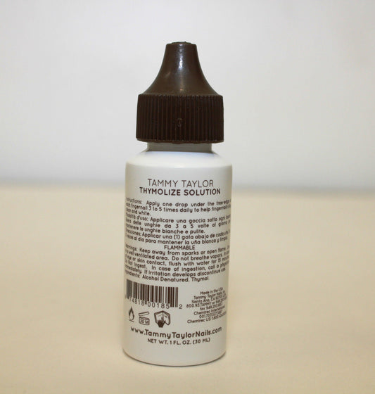 Tammy Taylor Thymolize Solution 1oz/30ml (Clean & White your nails) - Pack of 3