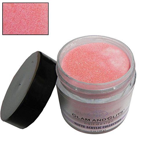 Glam and Glits - MATTE Acrylic Color Powder For Manicure & Pedicure 1oz/Jar