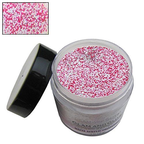 Glam and Glits - MATTE Acrylic Color Powder For Manicure & Pedicure 1oz/Jar