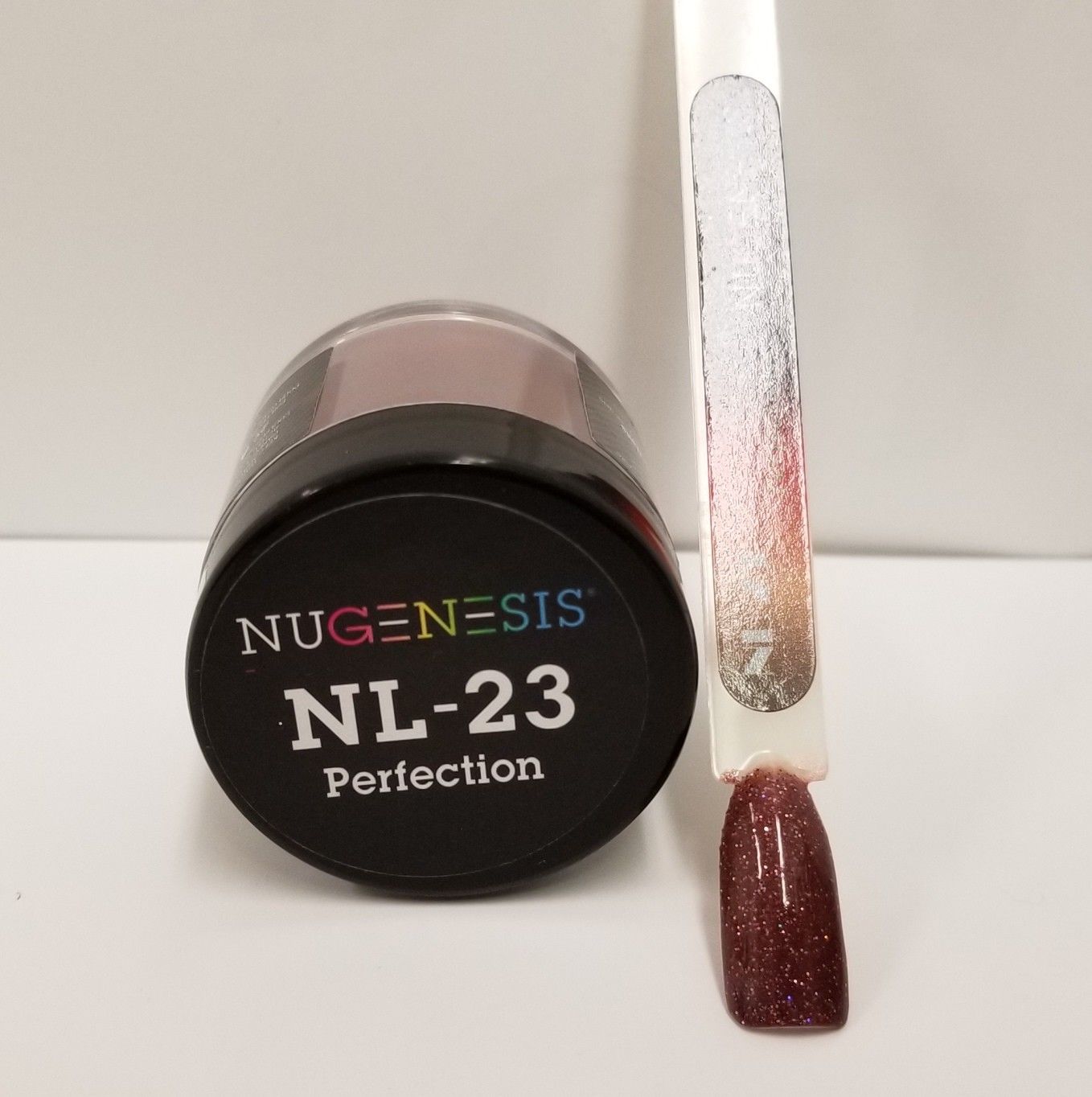 NuGenesis Nails Dipping Powder Glitters 2oz/43gr jar