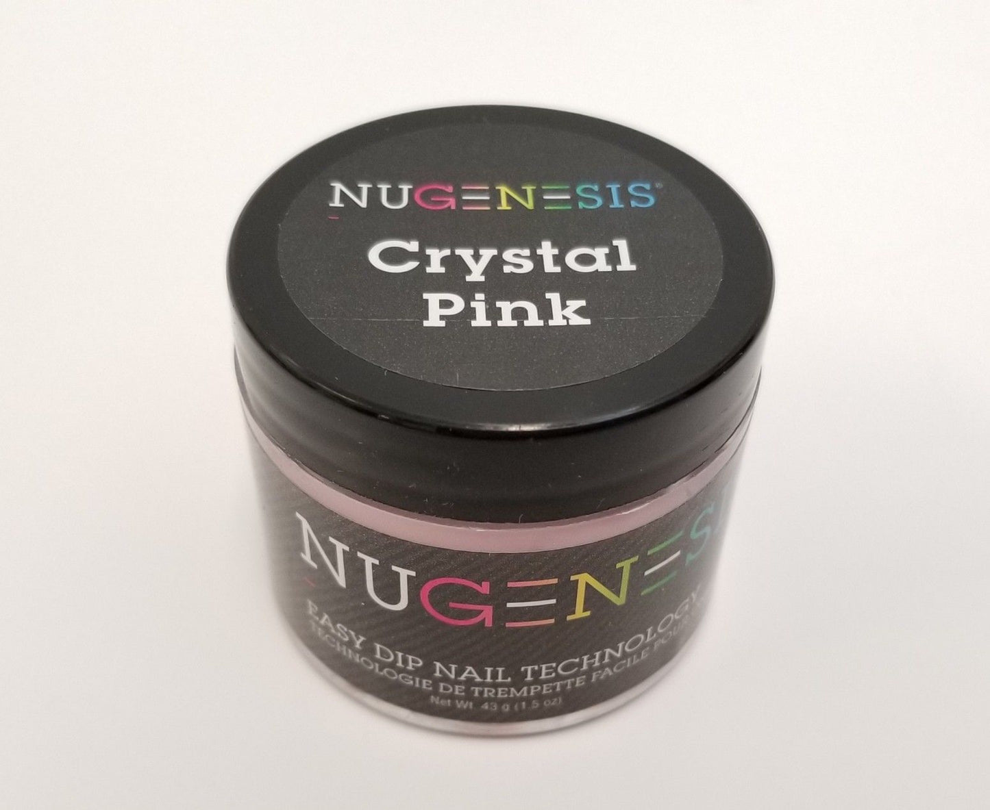 NuGenesis Nail Dipping Powder PINKS & WHITES - 2oz/43gr jar