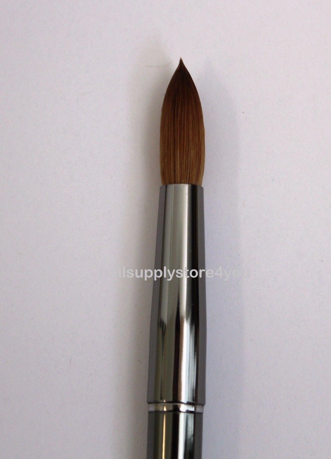 999 Titanium Handle Kolinsky Acrylic Nail Brush For Manicure powder - ROUND