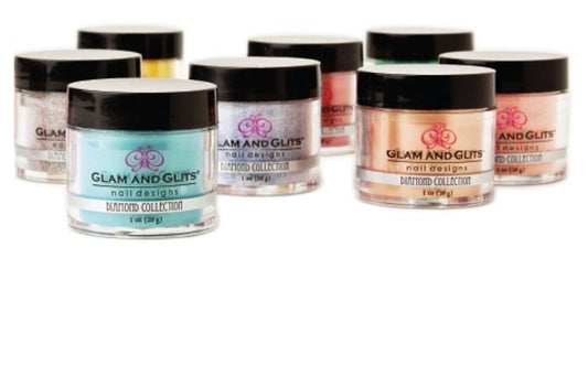 Glam and Glits - Nail Acrylic  Glitter Color Powder - 1oz/28g