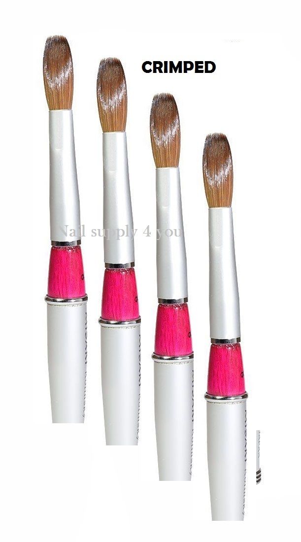 MISAKI - Kolinsky Acrylic Nail Brush For Manicure Powder (CRIMPED) - Choose size