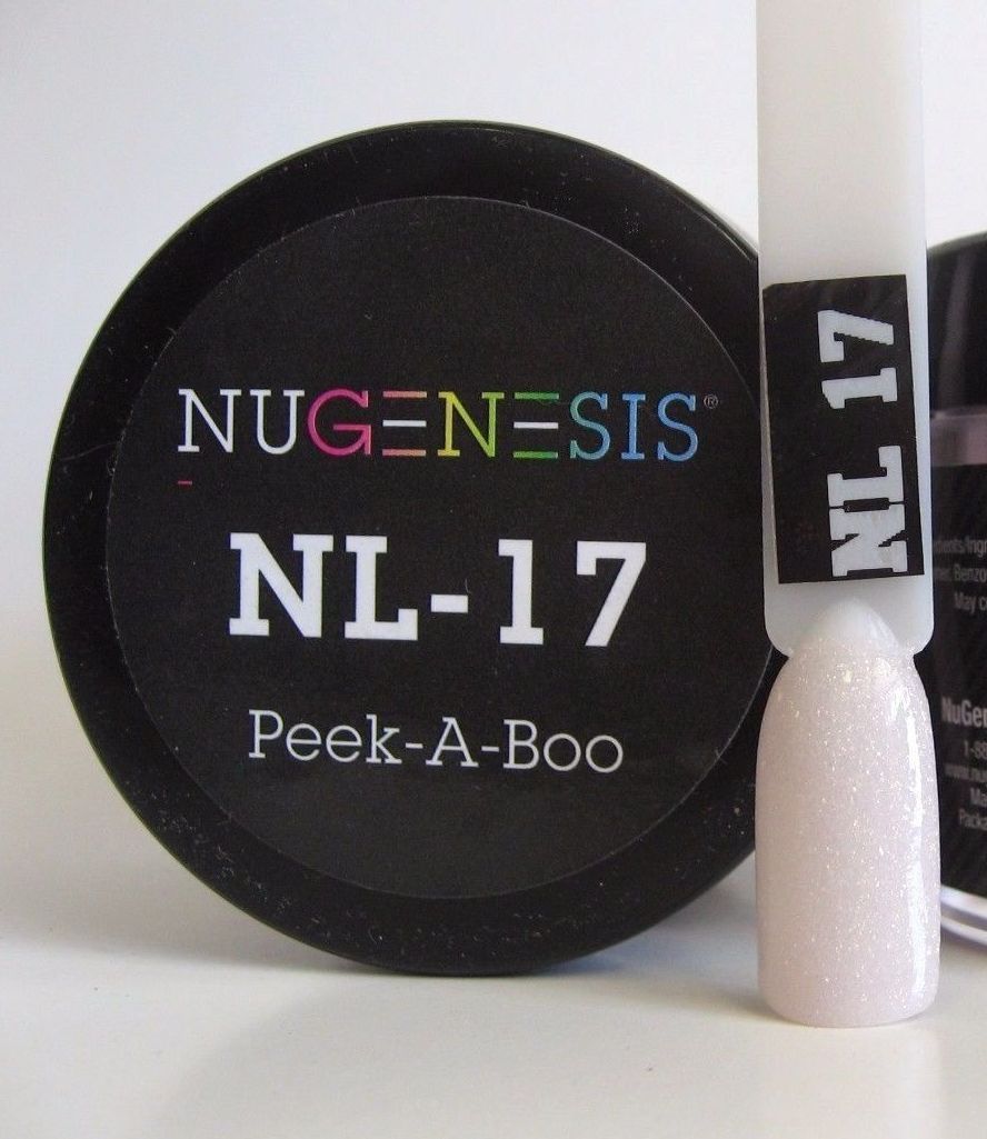 NuGenesis Nails Dipping Powder Glitters 2oz/43gr jar