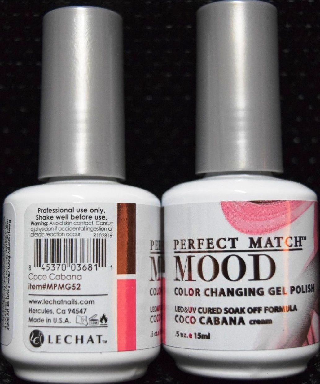 LeChat Soak Off Gel Mood Changing  Colors (#49 - #60) - Choose Your Colors