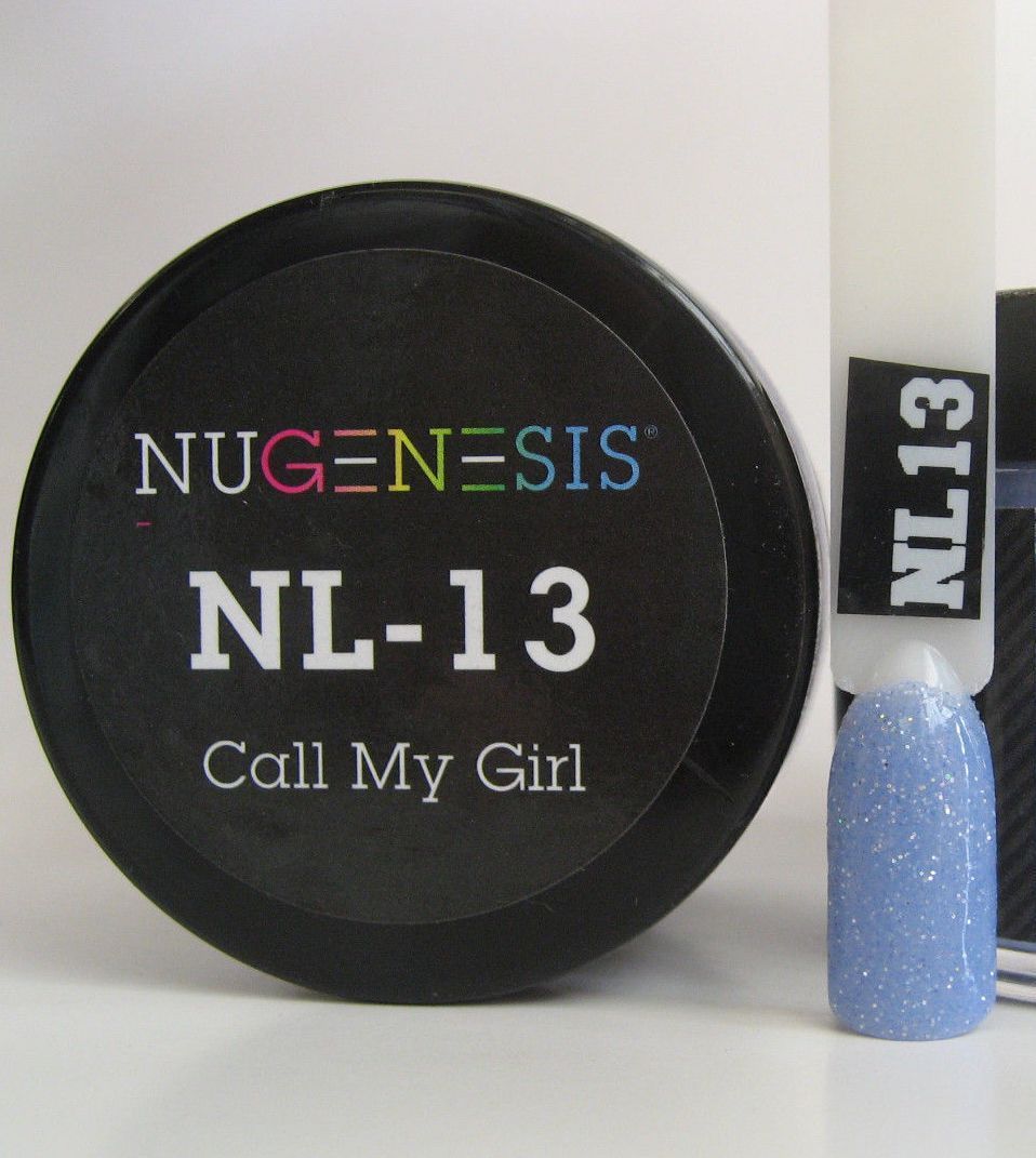 NuGenesis Nails Dipping Powder Glitters 2oz/43gr jar