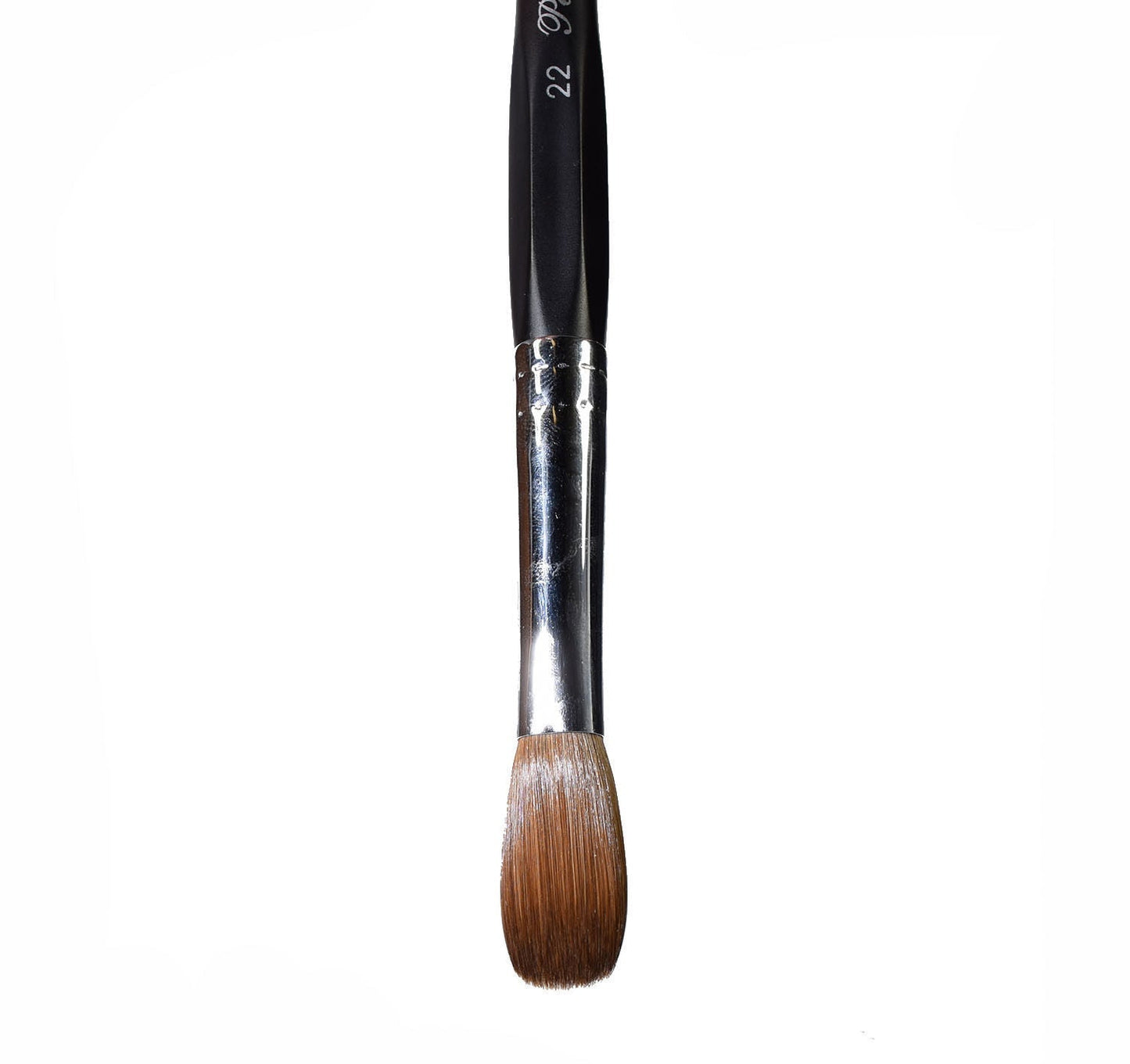 Petal Six Angles Crimped Kolinsky Acrylic Nail Brush - Choose Size