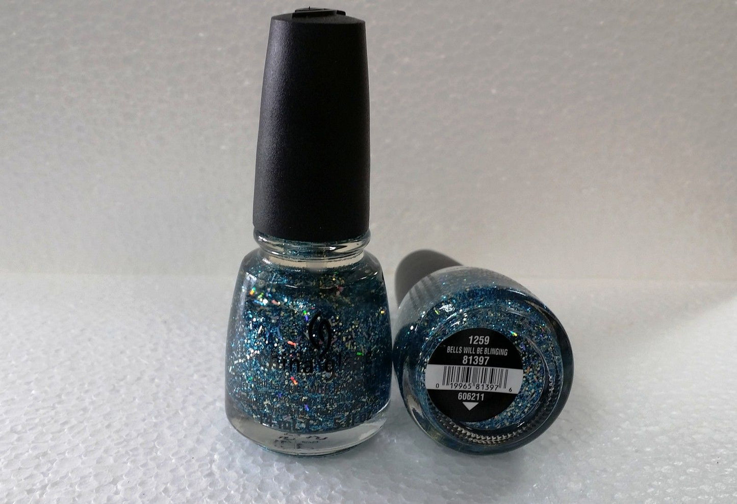 China Glaze glitter Full size 0.5oz/15ml
