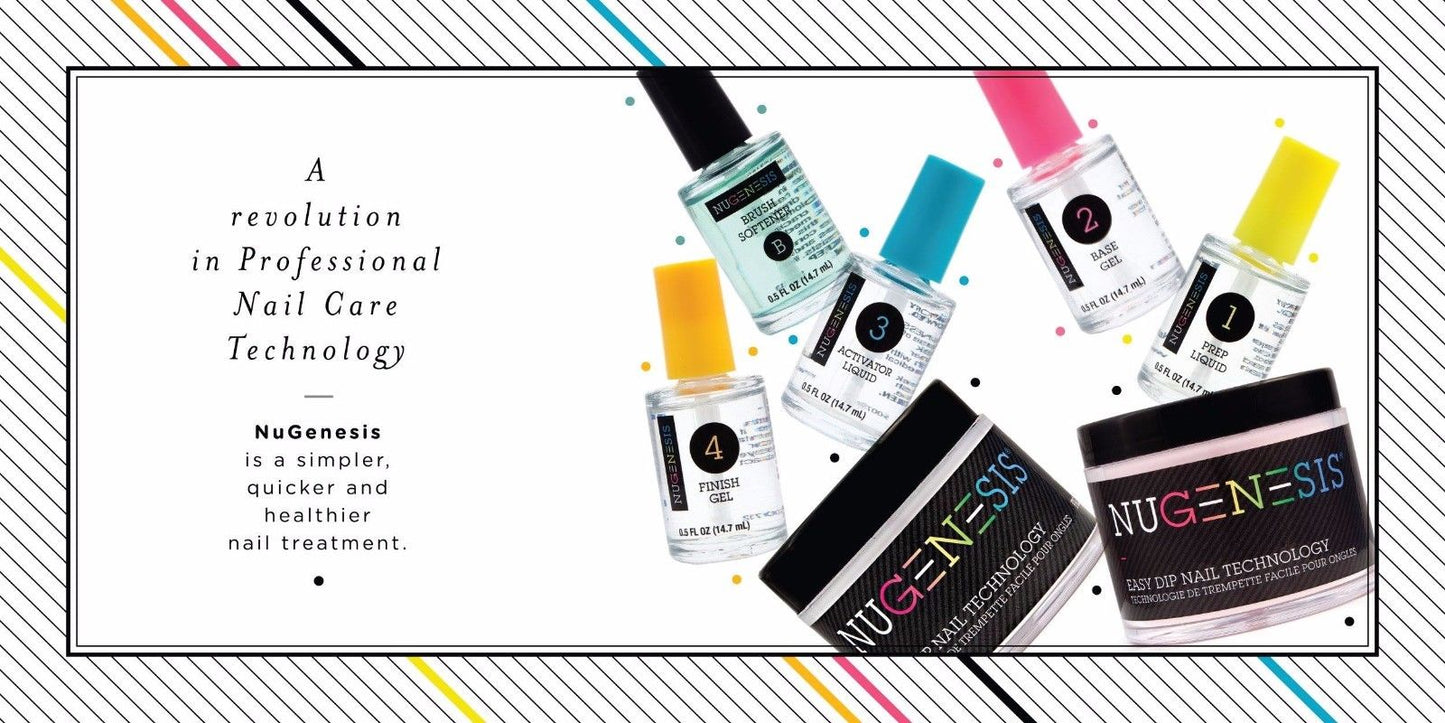 NuGenesis  Nail Dipping Powder Color 2oz - (NU01 - 60) - Choose Your Color