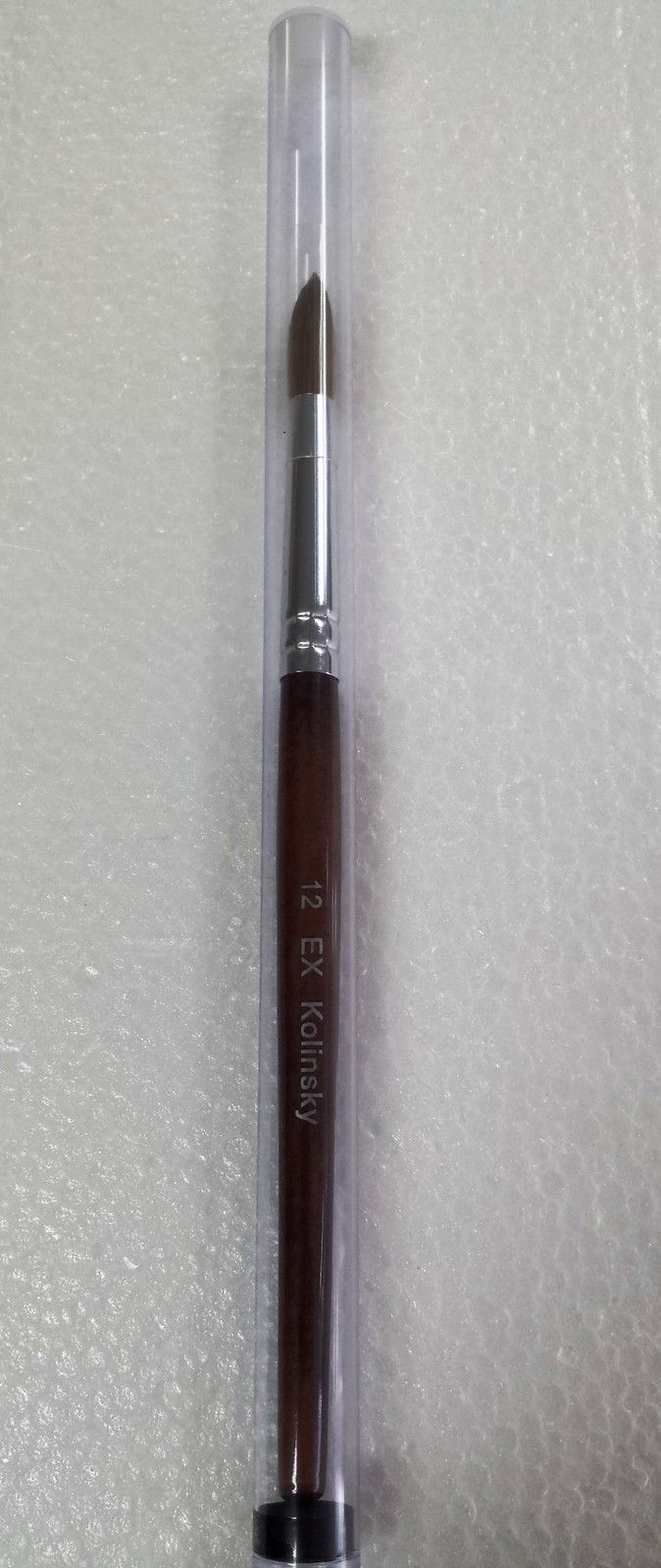 EX Kolinsky Acrylic Nail Brush for Acrylic Powder Manicure Pedicure (Round)