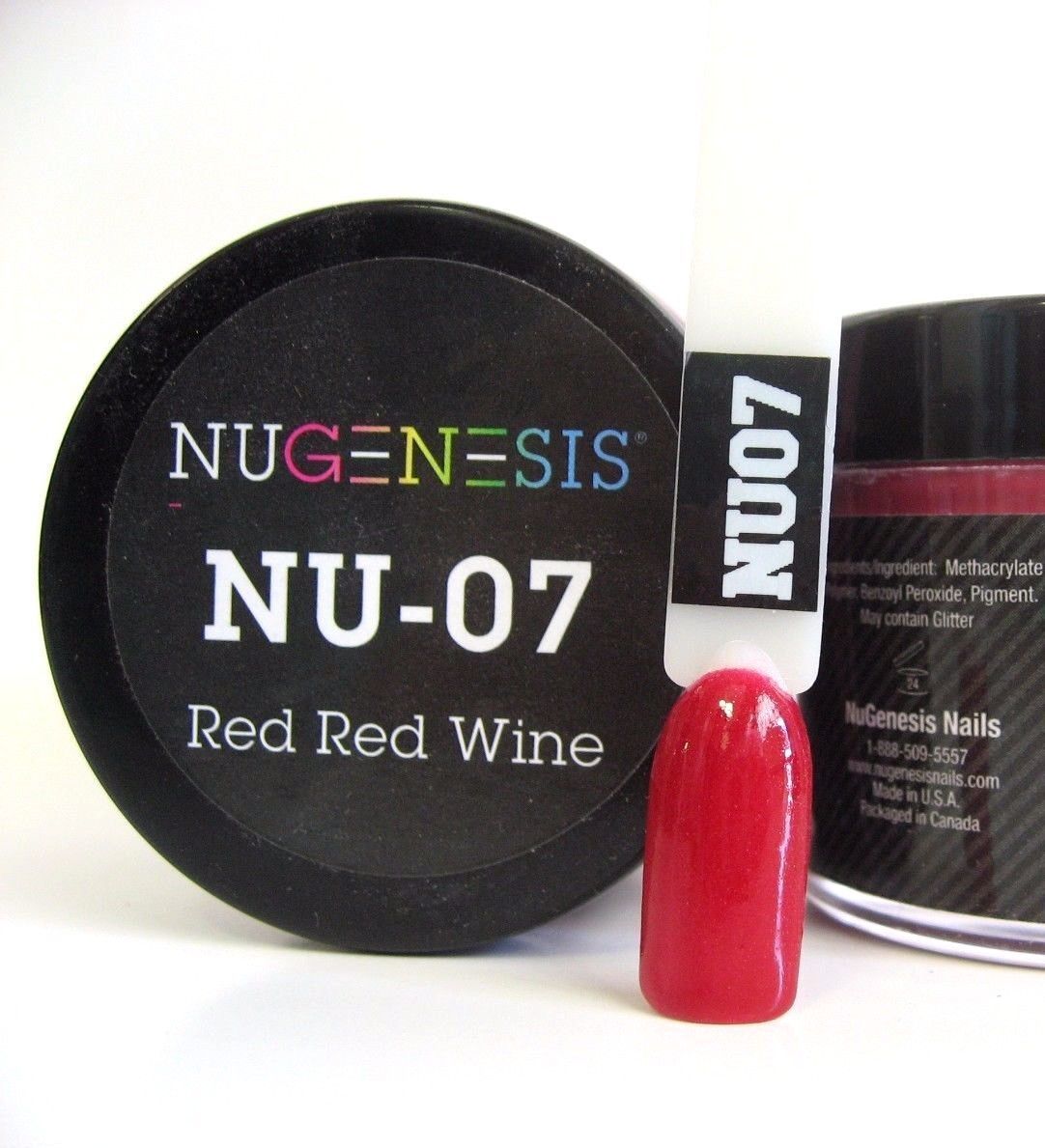NuGenesis  Nail Dipping Powder Color 2oz - (NU01 - 60) - Choose Your Color