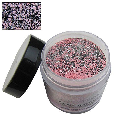 Glam and Glits - MATTE Acrylic Color Powder For Manicure & Pedicure 1oz/Jar
