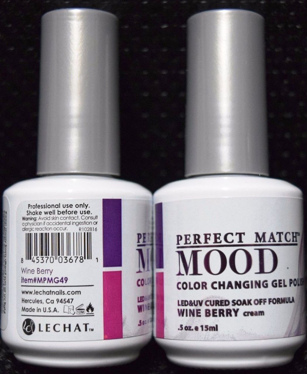 LeChat Soak Off Gel Mood Changing  Colors (#49 - #60) - Choose Your Colors